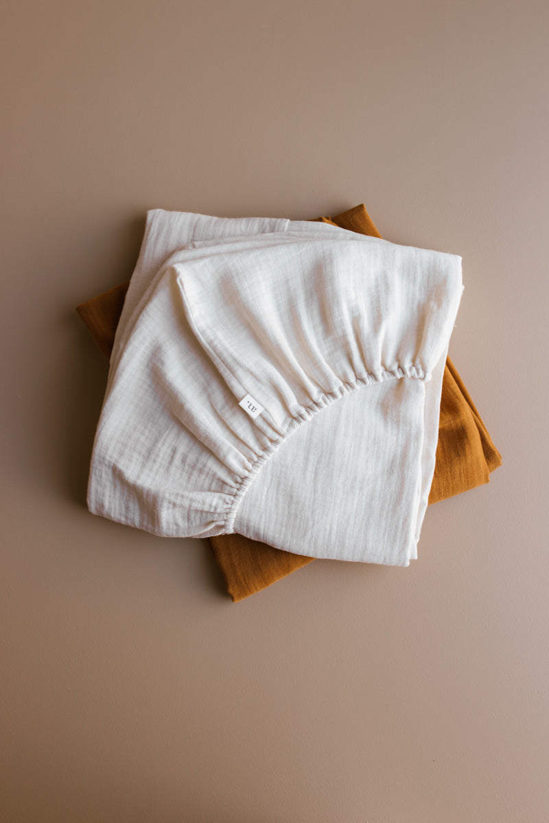 fitted sheet - natural